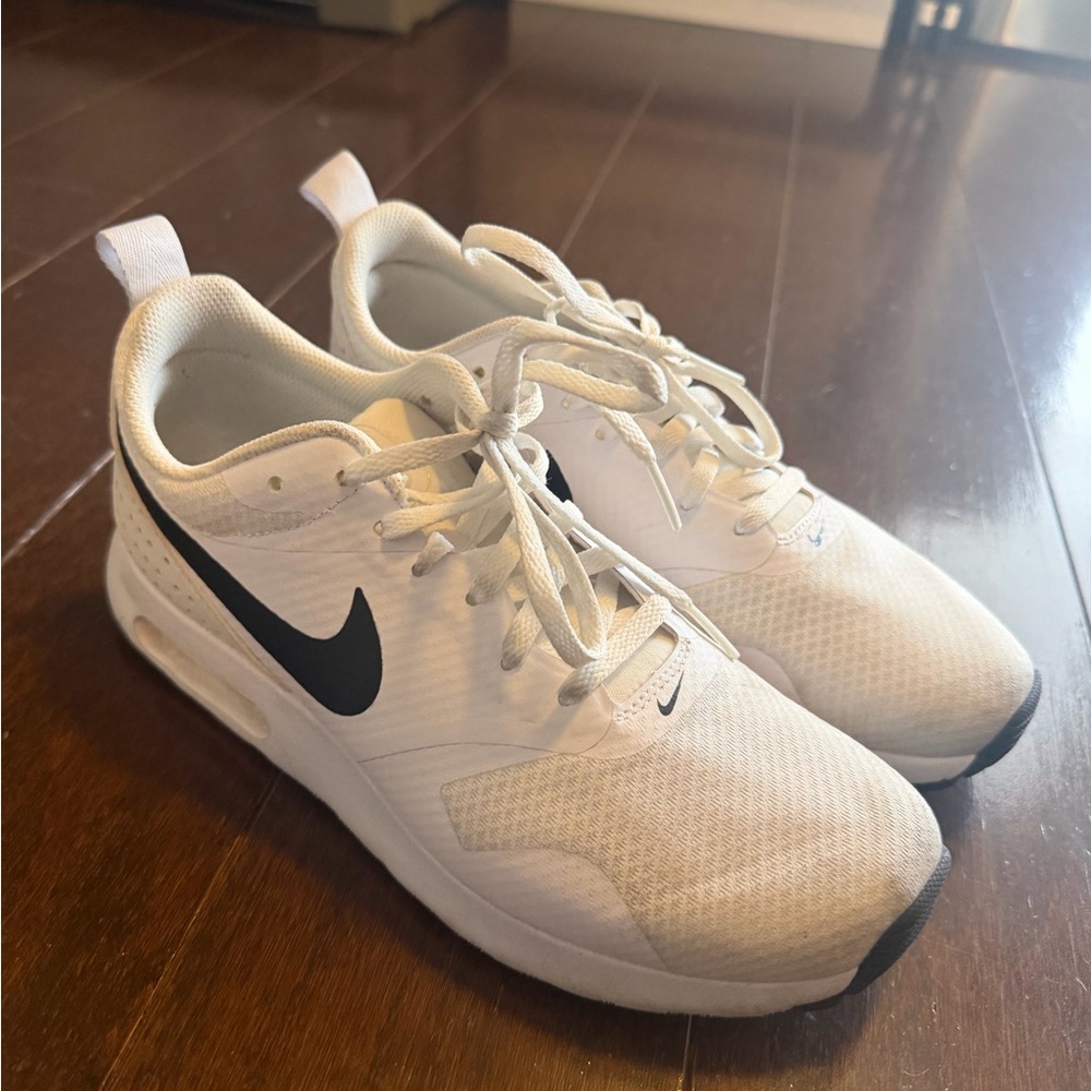 Nike White and Black Athletic Shoes